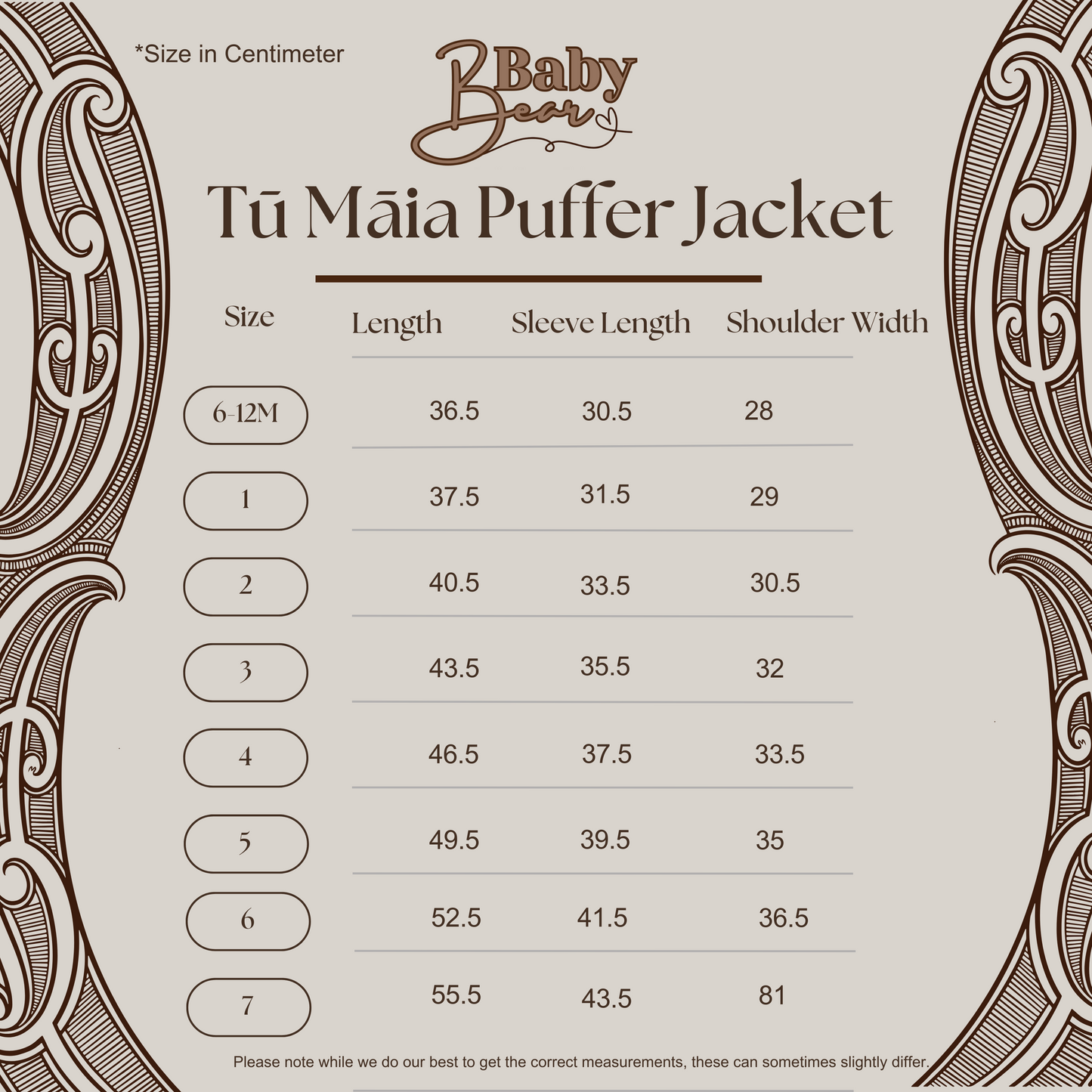 Tū Māia Puffer Jacket