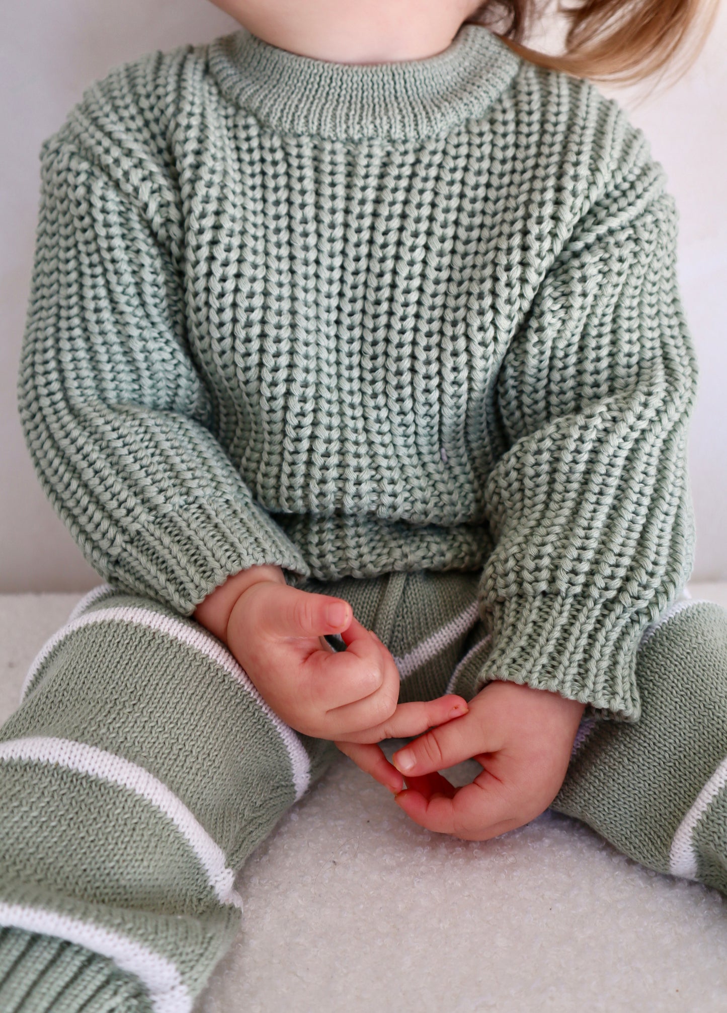 Olive Knit pants