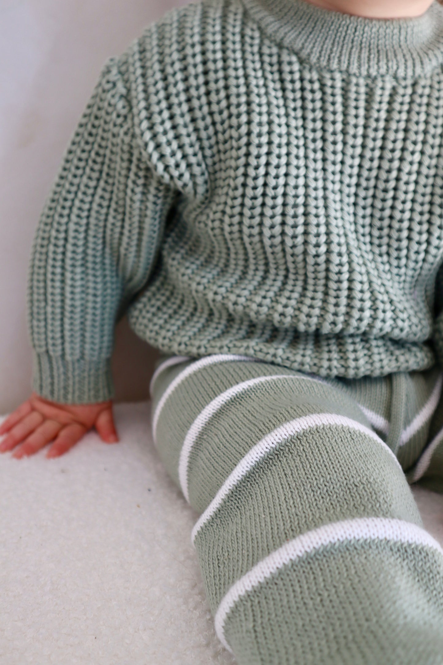 Olive Knit pants