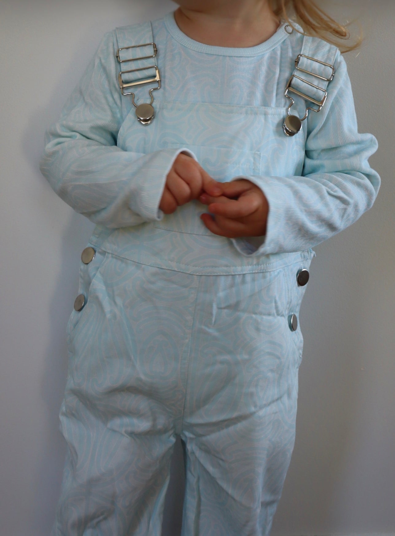 Baby Blue Overalls