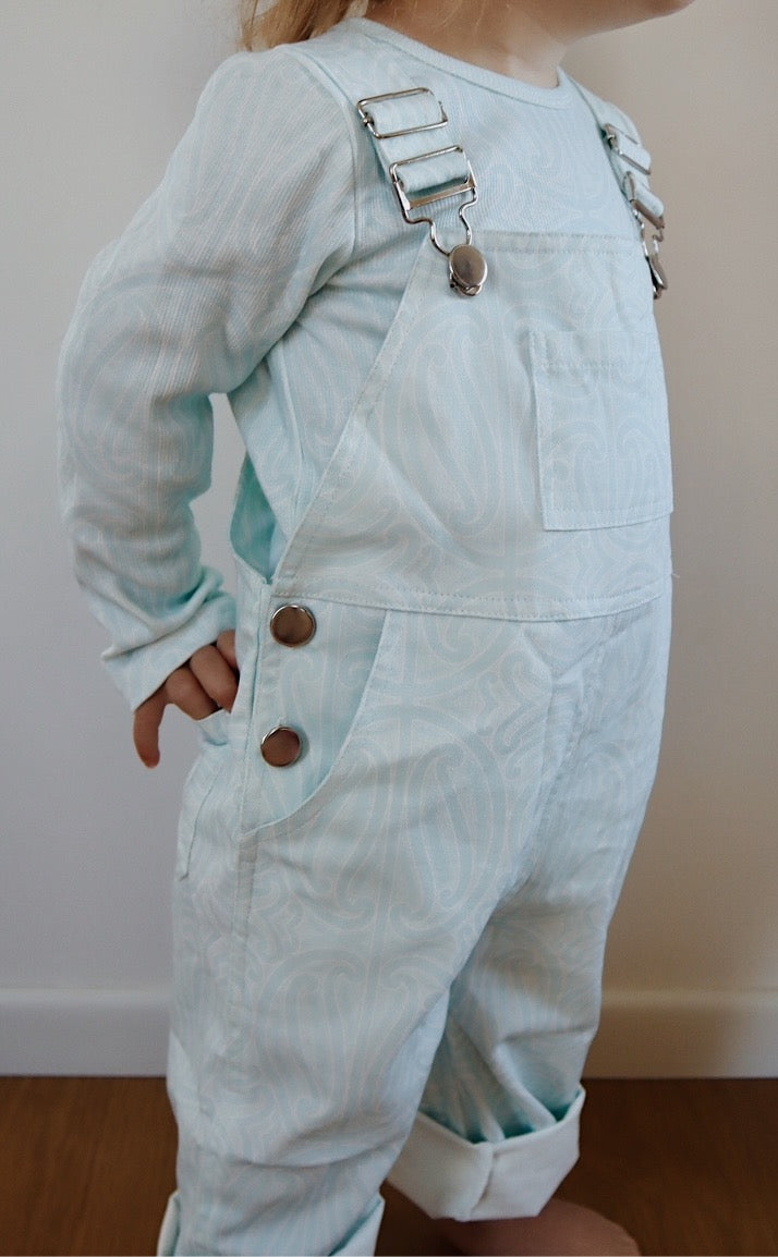 Baby Blue Overalls