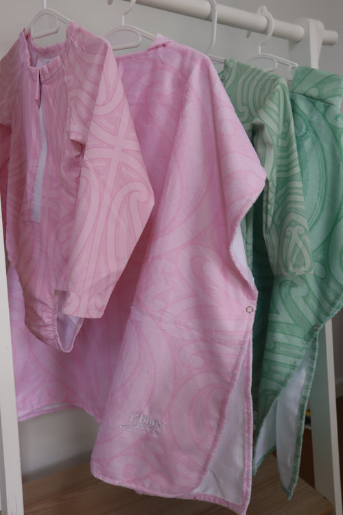 Baby Pink Hooded Towel