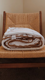 Faux fur throw blanket (Small)
