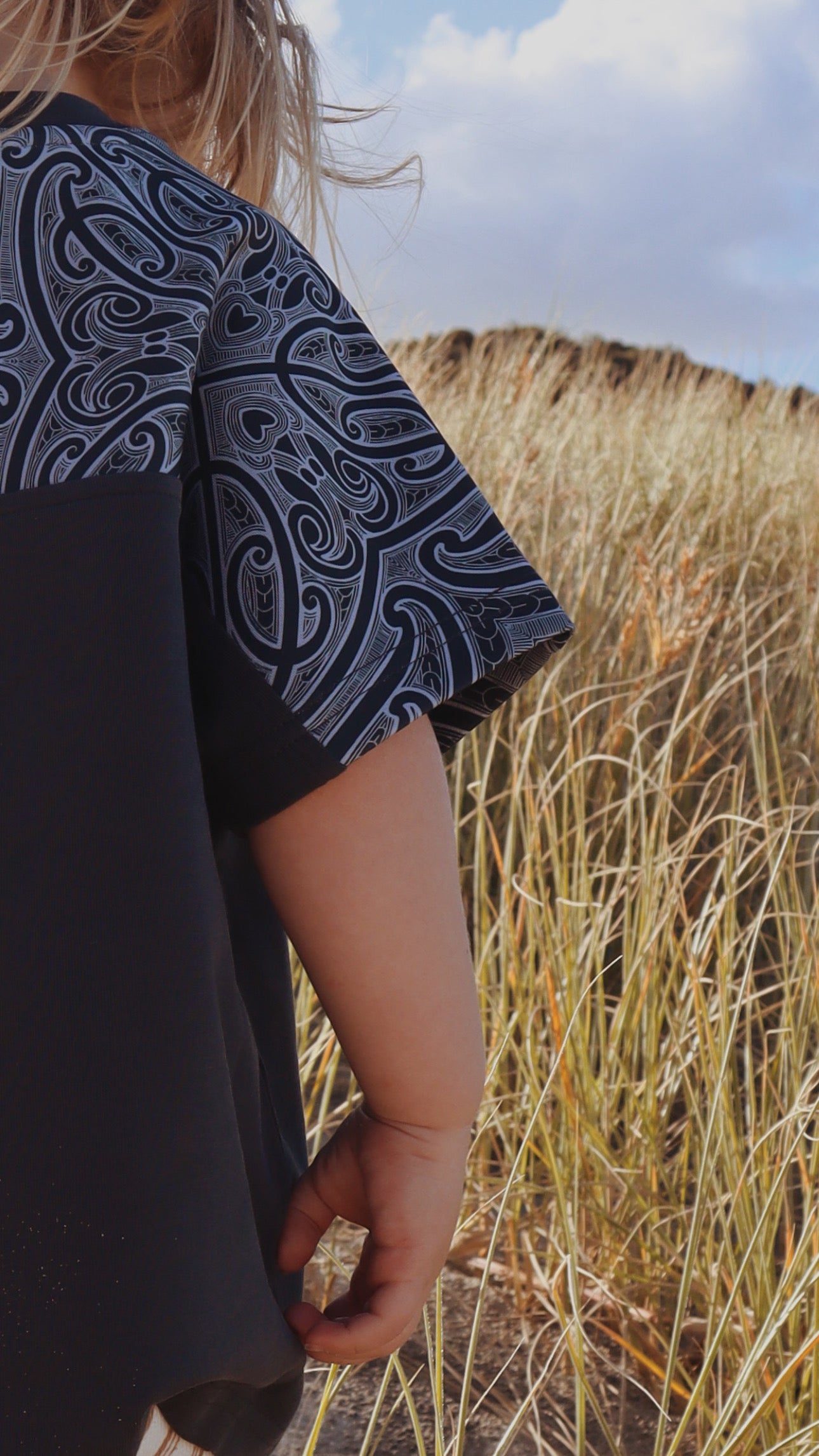 Whakapapa Tee - Stone