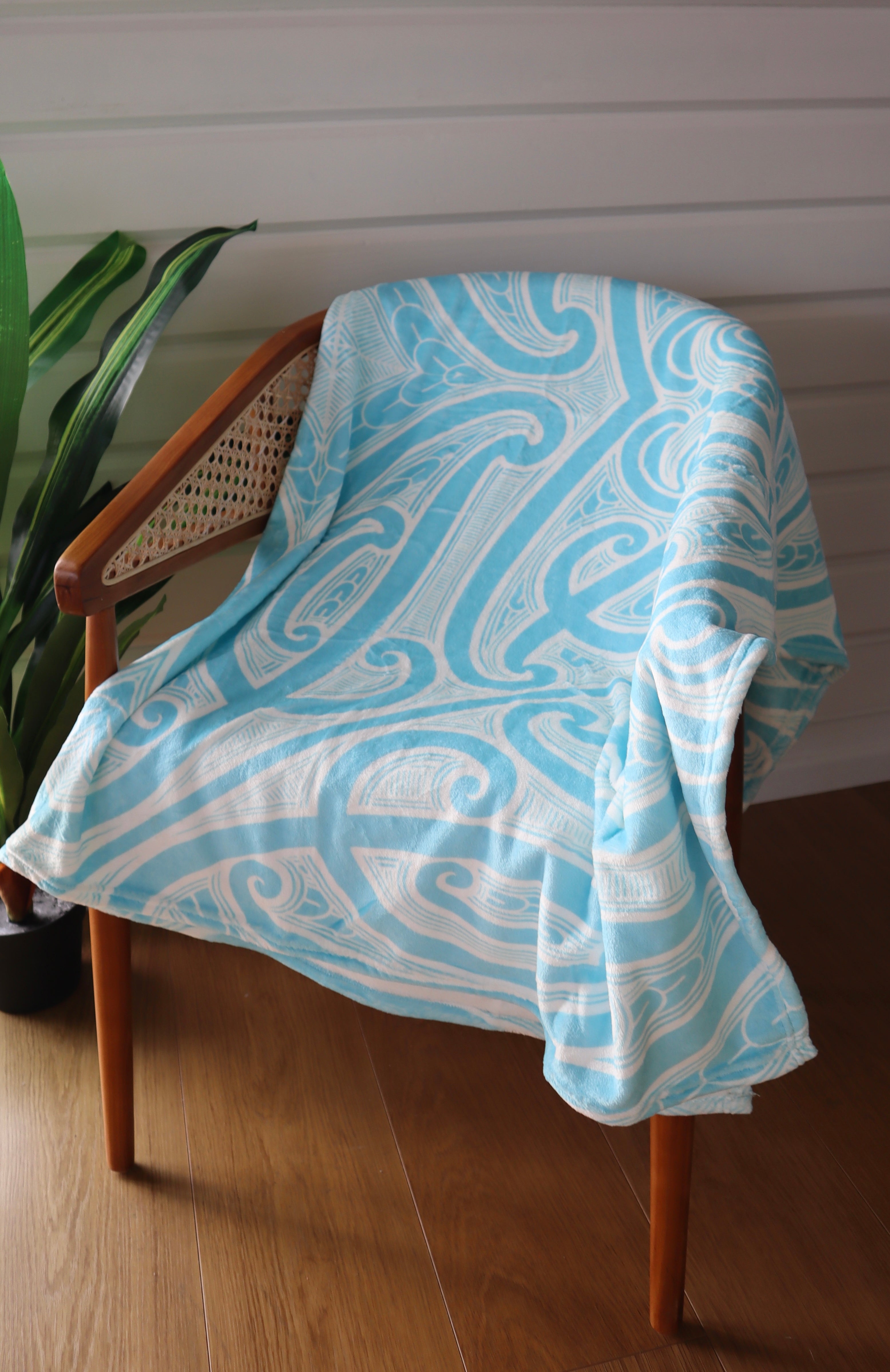Māori Minky Blanket -Large