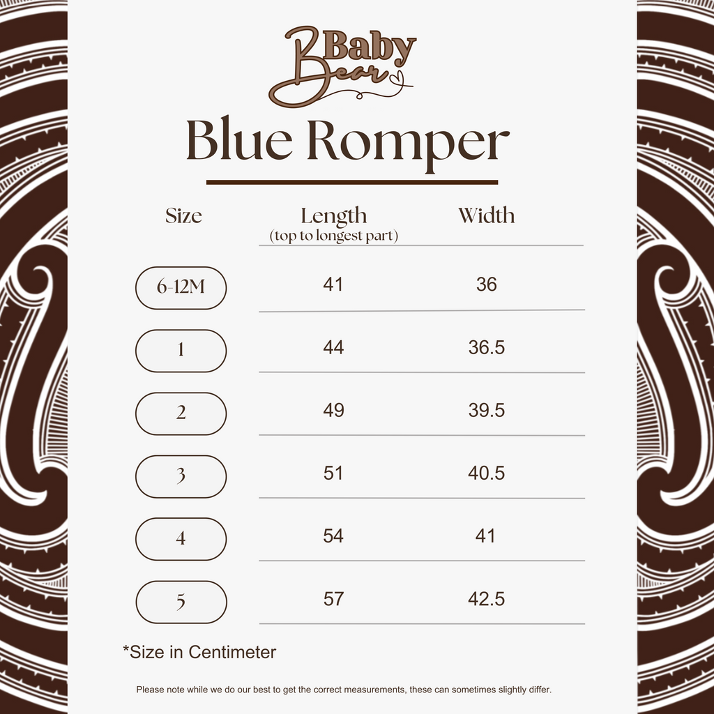 Oversized Blue romper