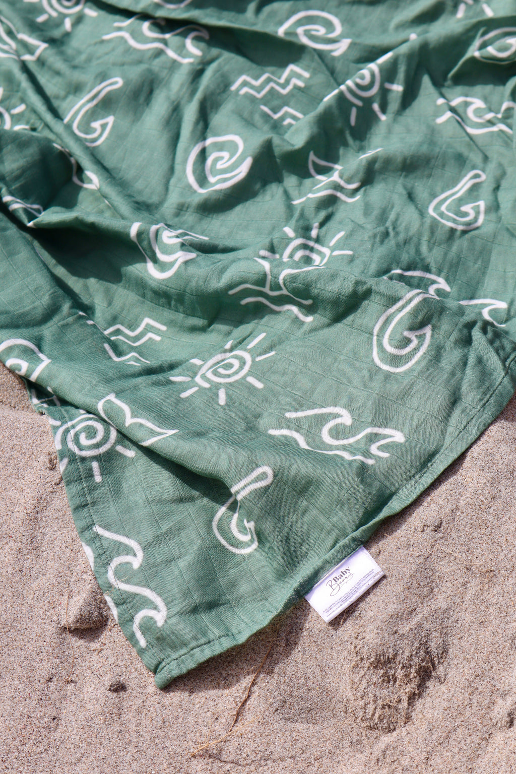 Muslin Blanket - Forest Green