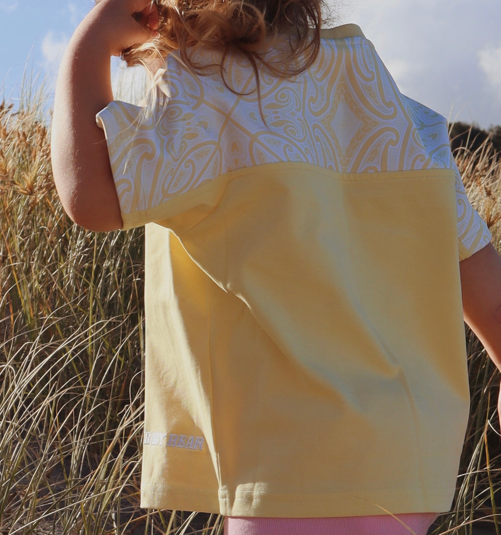 Whakapapa Tee - Butter