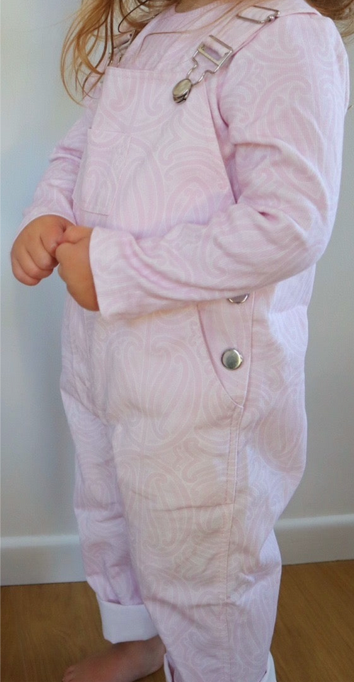 Baby Pink Overalls