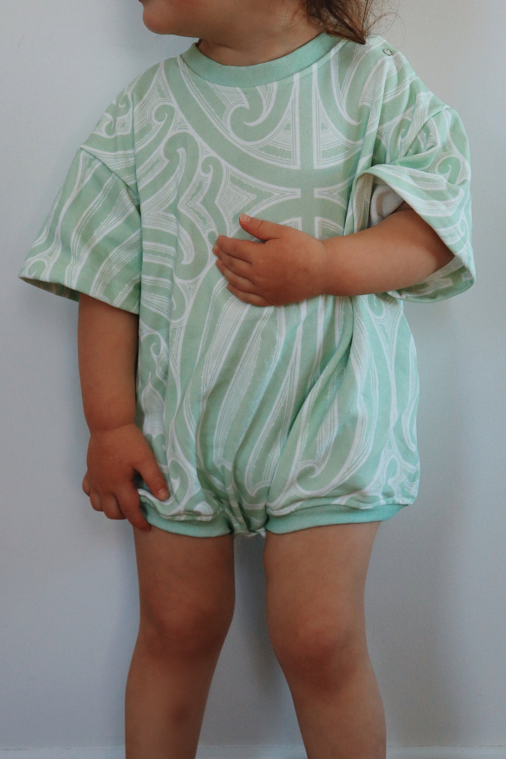 Oversized Sage romper