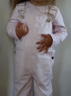 Baby Pink Overalls