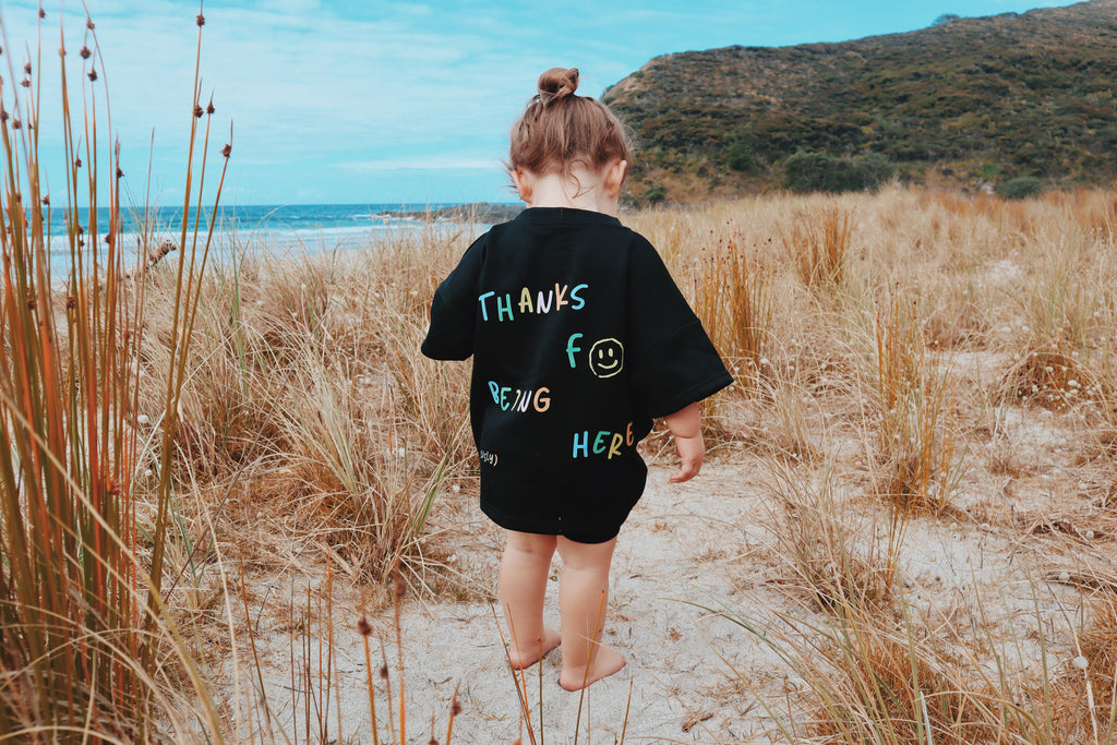 Happy you're here shirt -KIDS