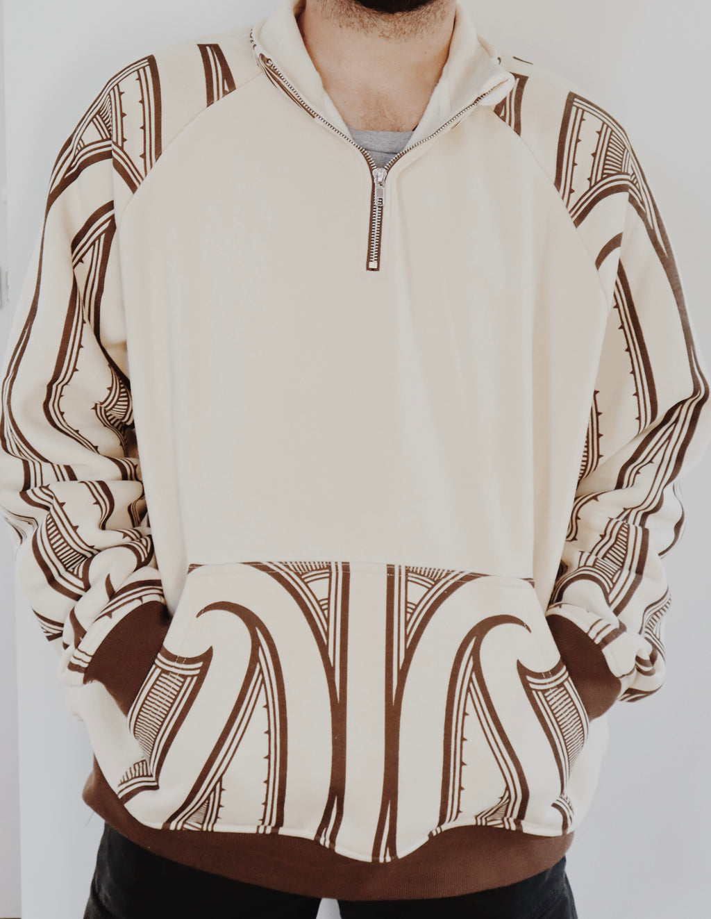 Adults Quarter Zip Crewneck (PREORDER)