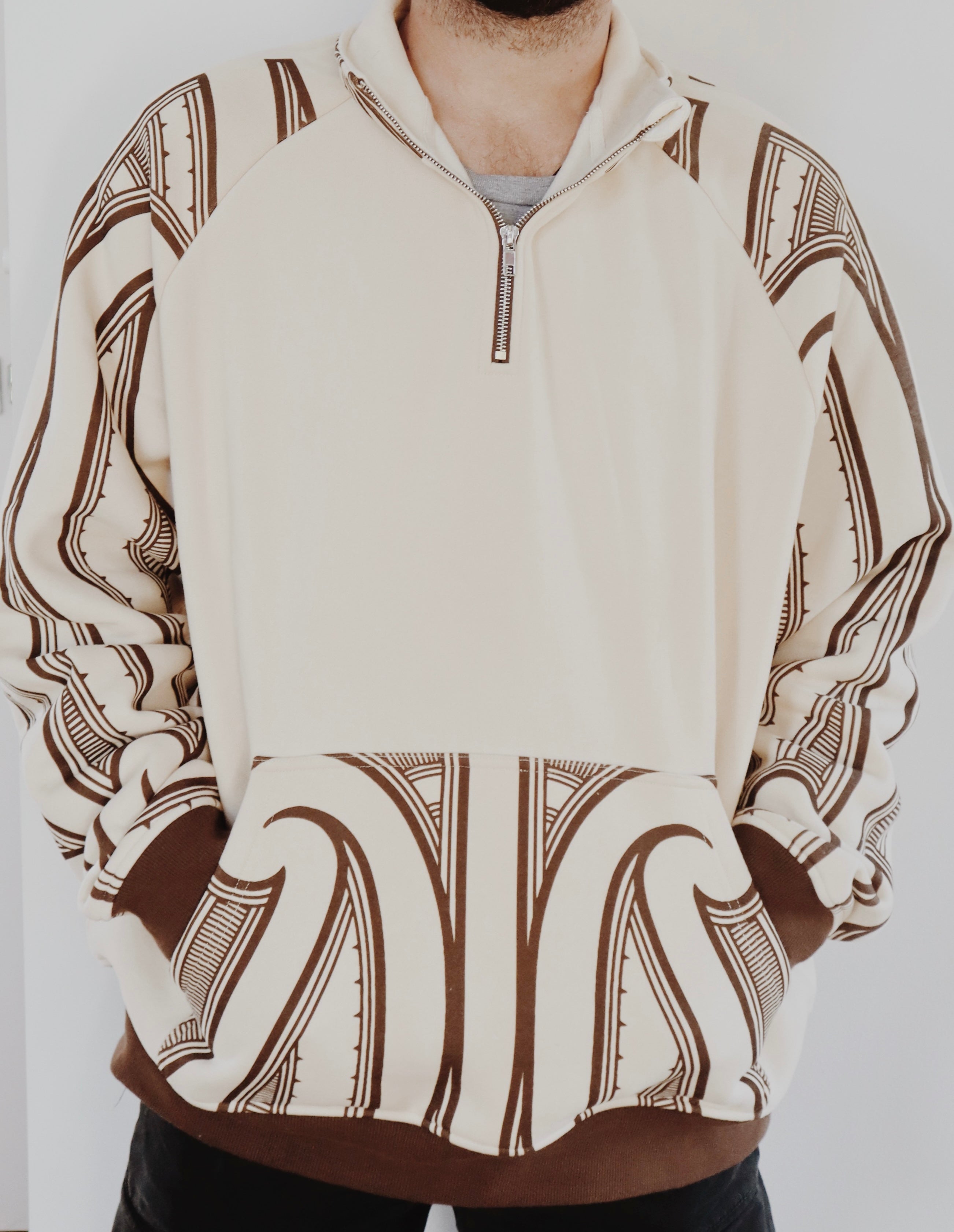 Adults Quarter Zip Crewneck (PREORDER)