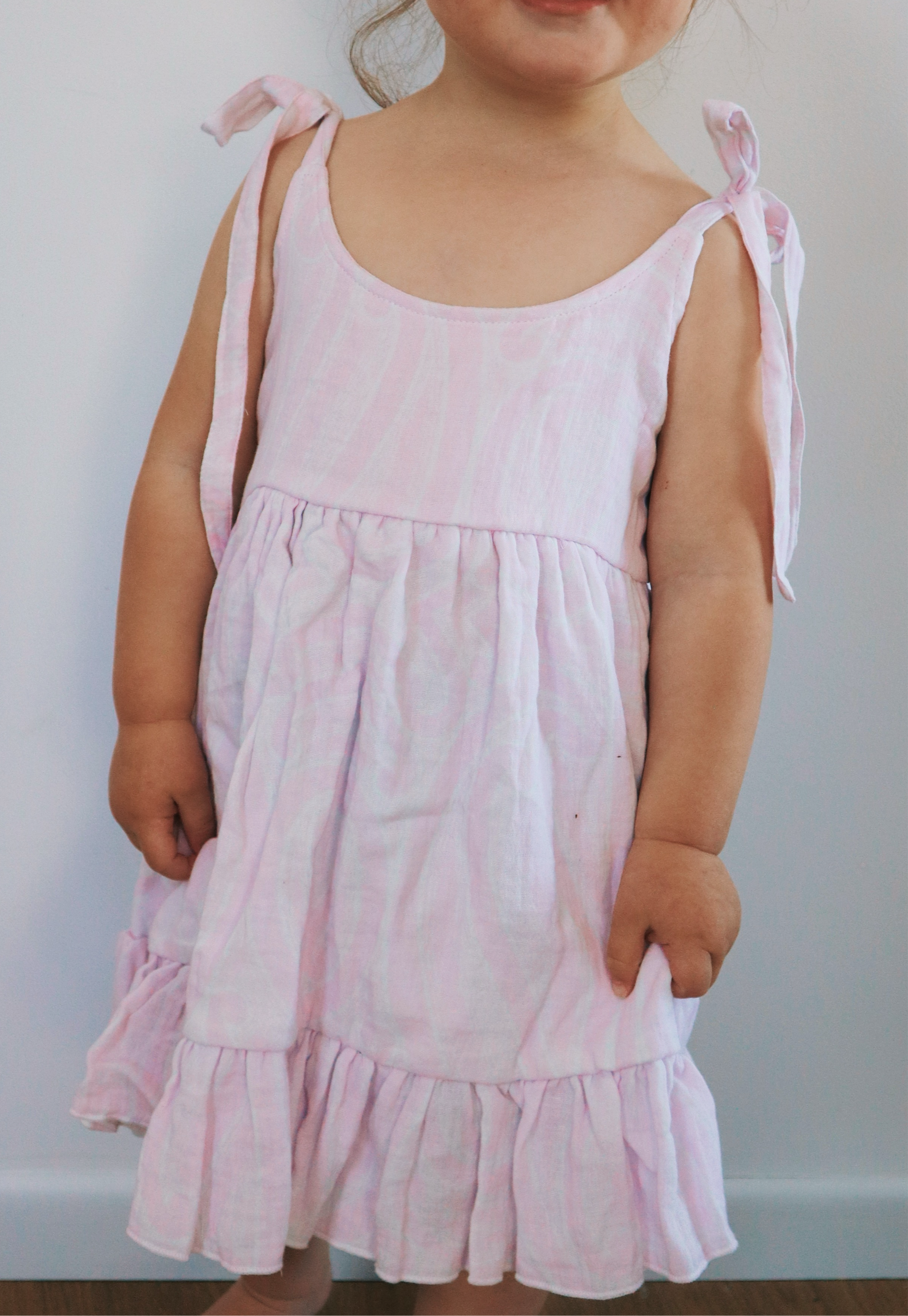 Baby Pink Muslin dress