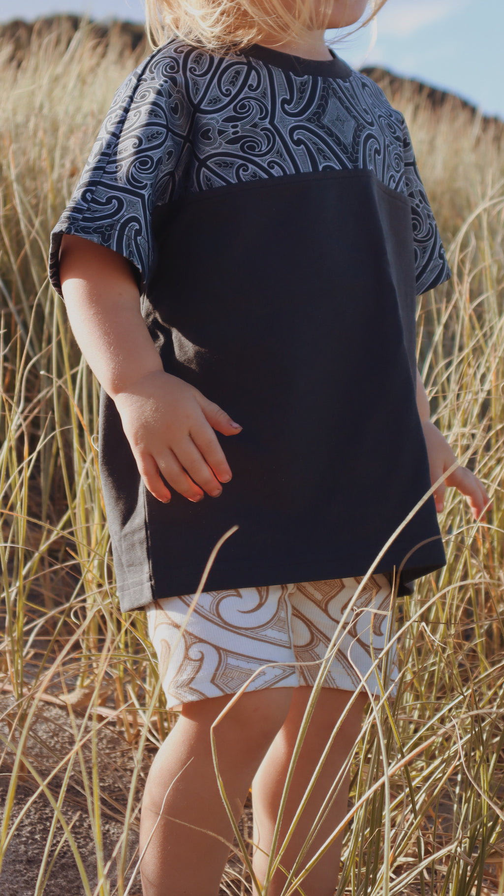 Whakapapa Tee - Stone