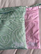Double zipped bag (Green)