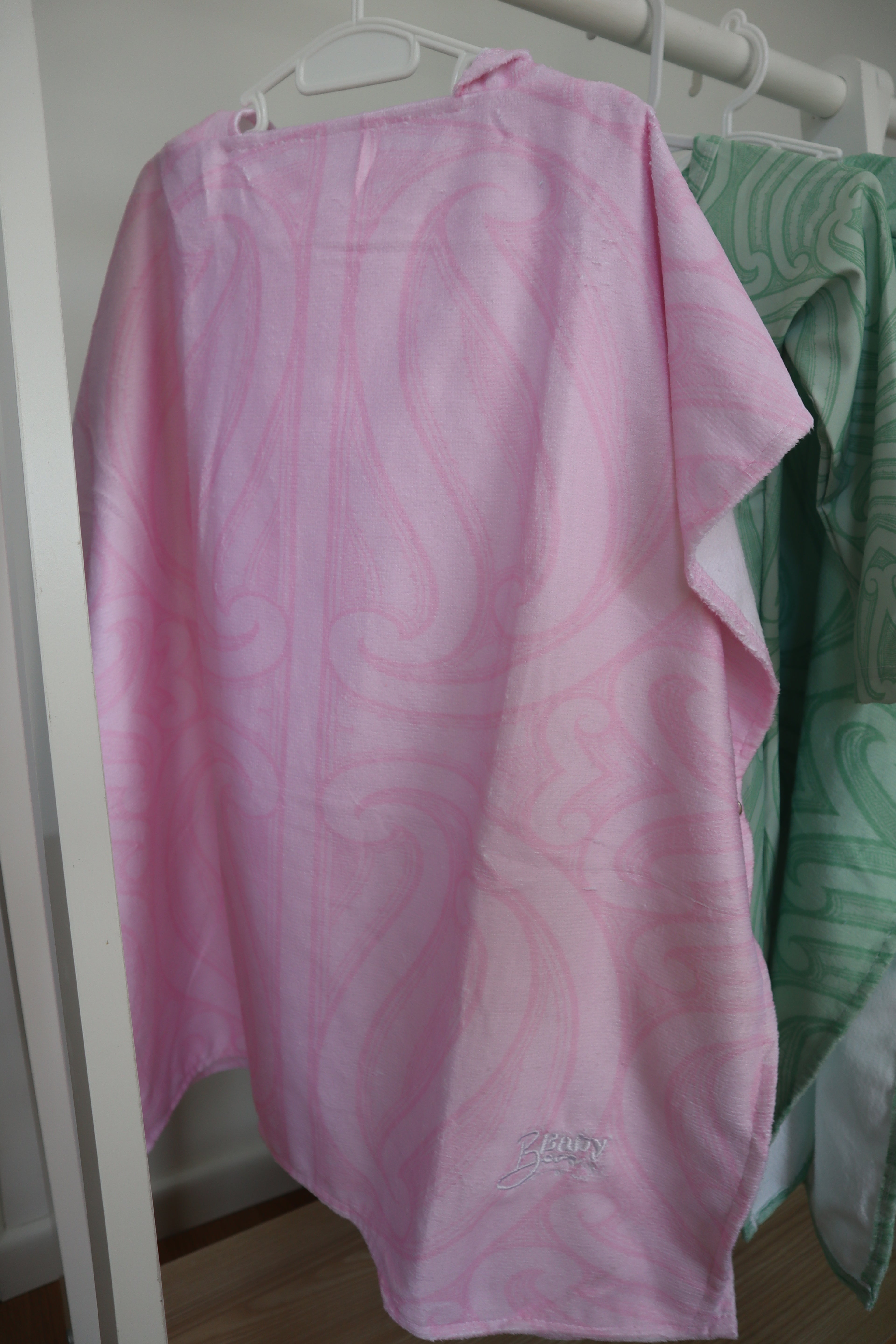 Baby Pink Hooded Towel