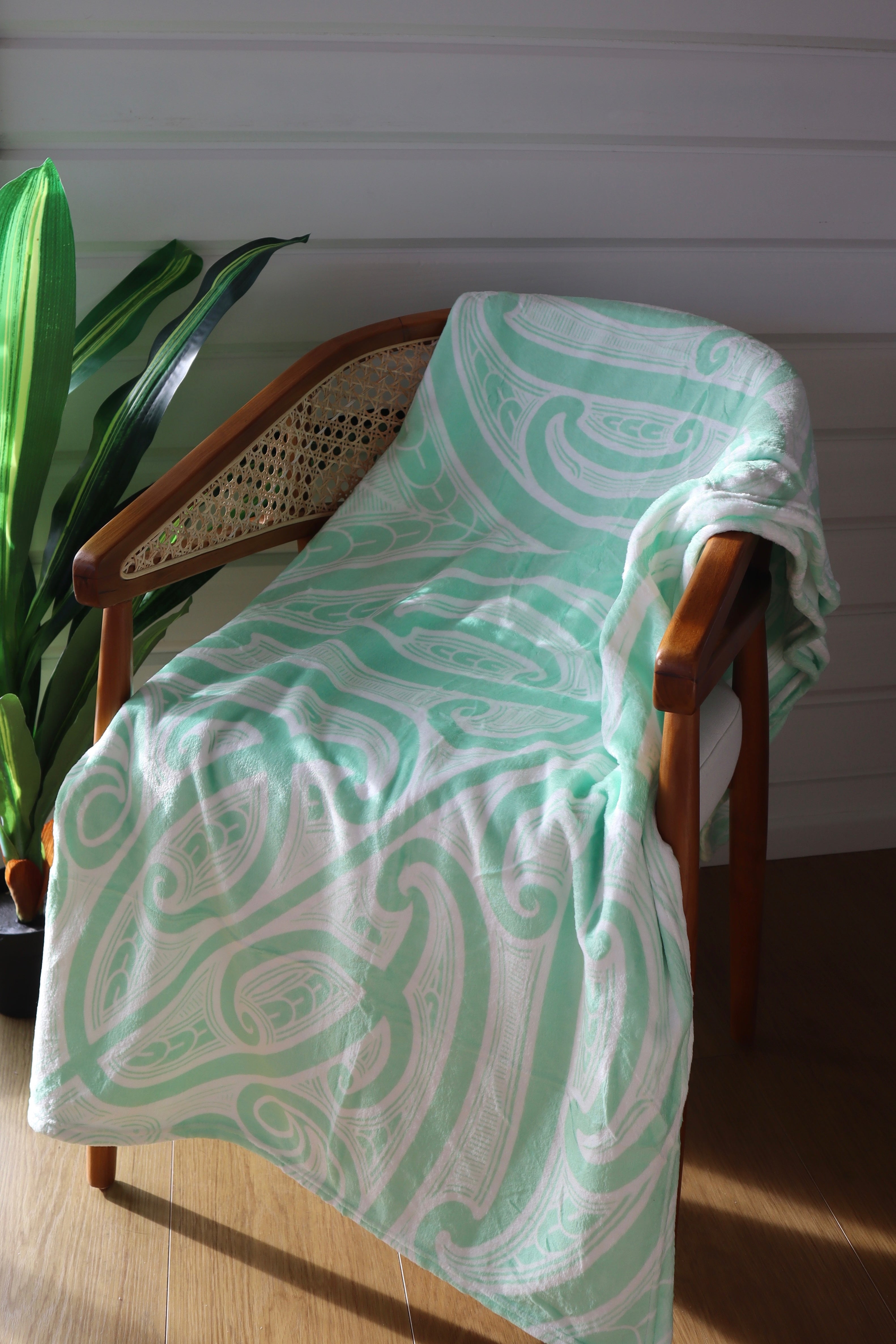 Māori Minky Blanket -Large