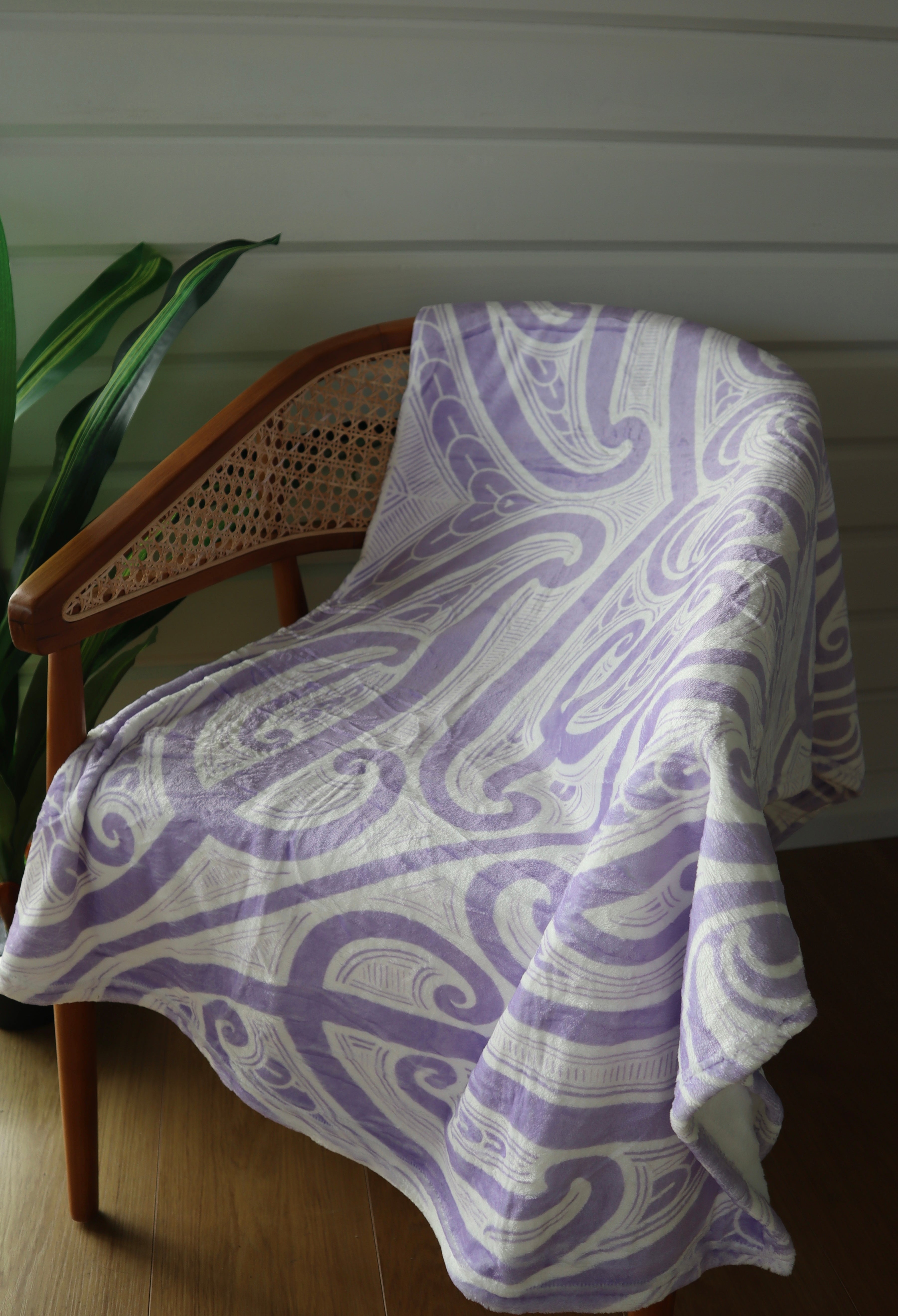 Māori Minky Blanket -Large