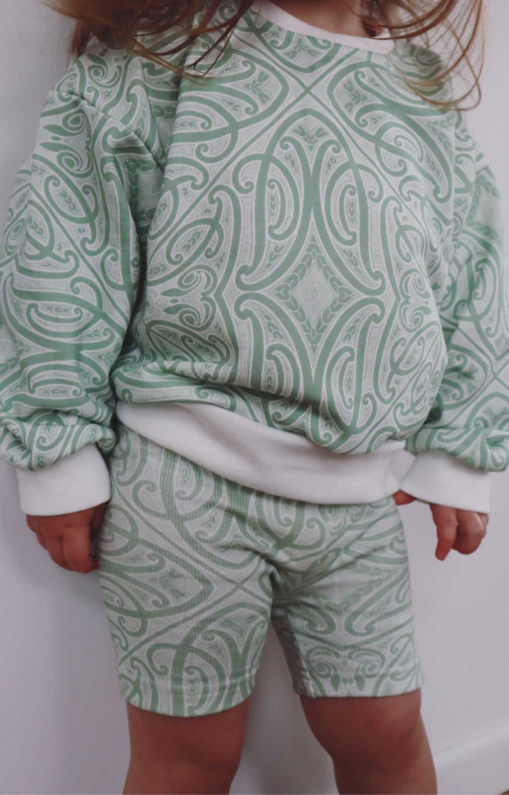 Crewneck + Bike short SET