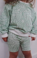 Crewneck + Bike short SET