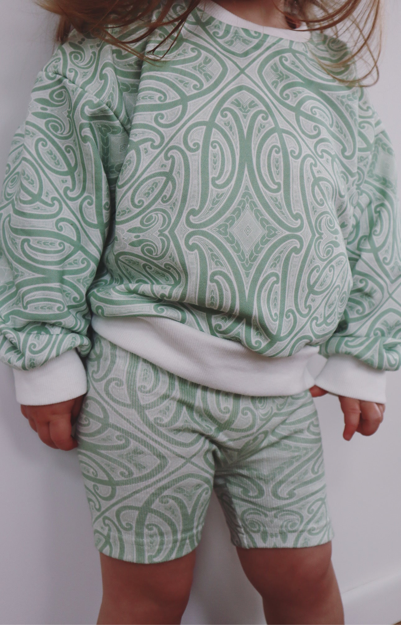 Crewneck + Bike short SET