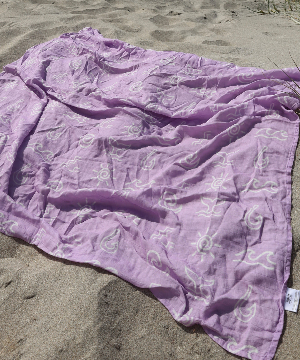 Muslin Blanket - Forest Green