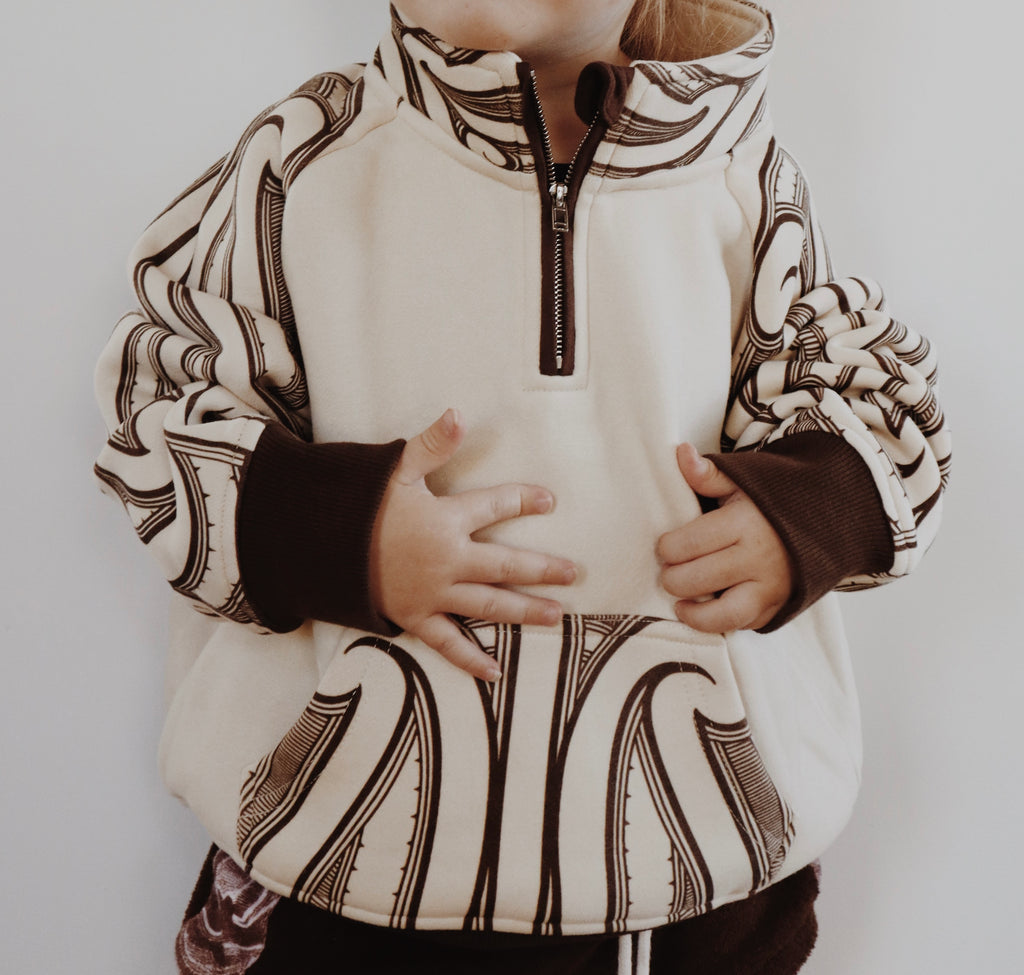 Kids Quarter Zip Crew