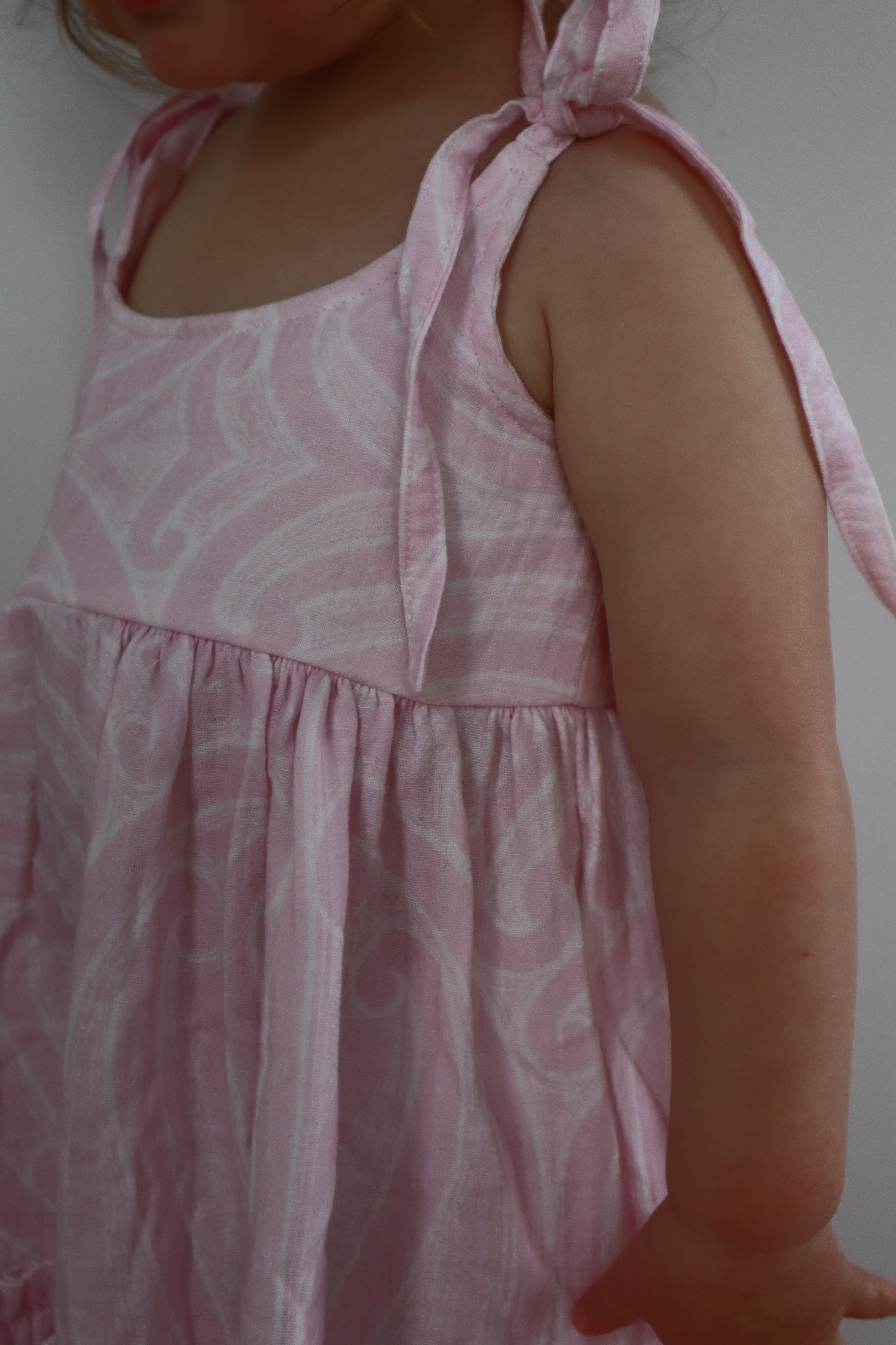 Baby Pink Muslin dress