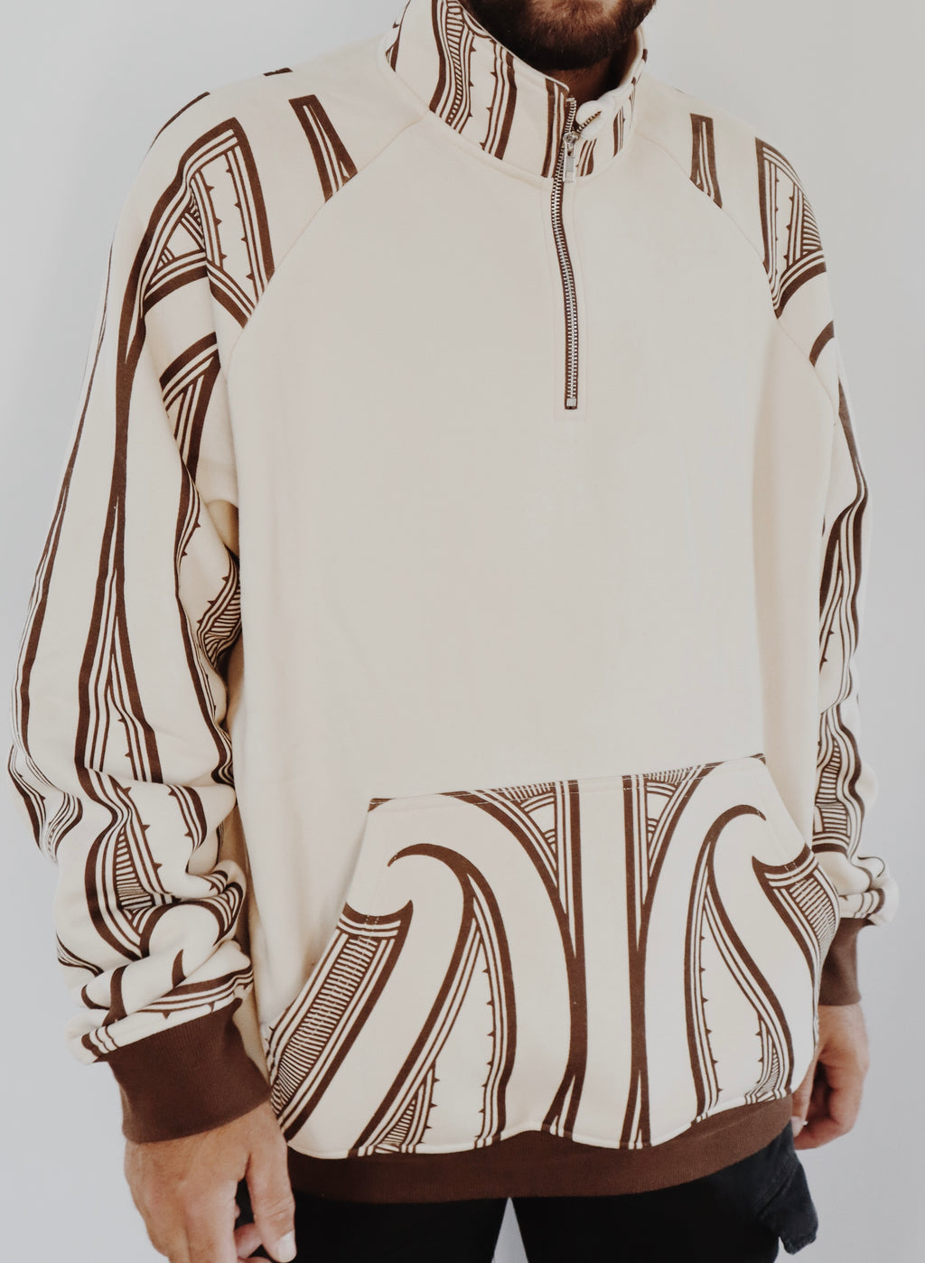 Adults Quarter Zip Crewneck (PREORDER)