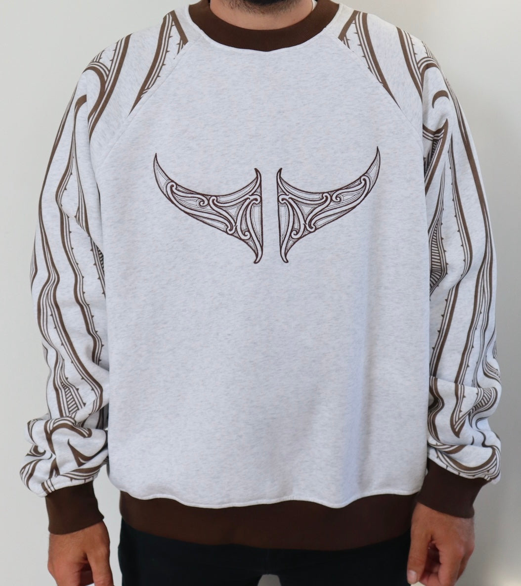 Adults Crewneck - Chocolate