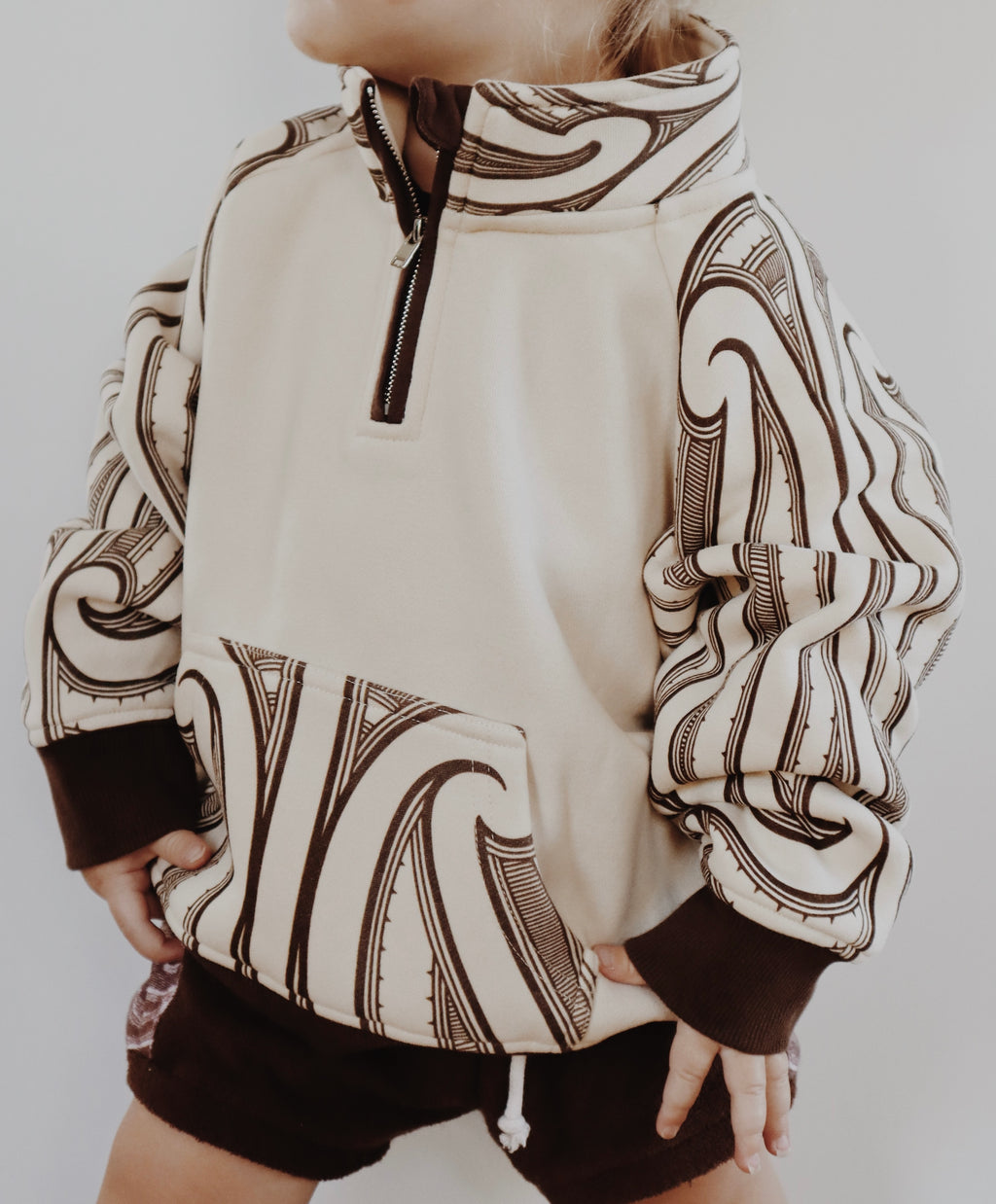 Kids Quarter Zip Crew