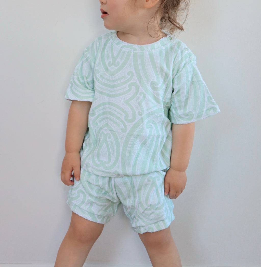 Terry Sage Two Piece Set