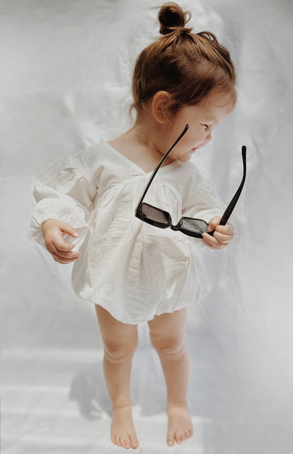 Linen Bubble Romper