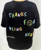 Happy you're here shirt - ADULTS