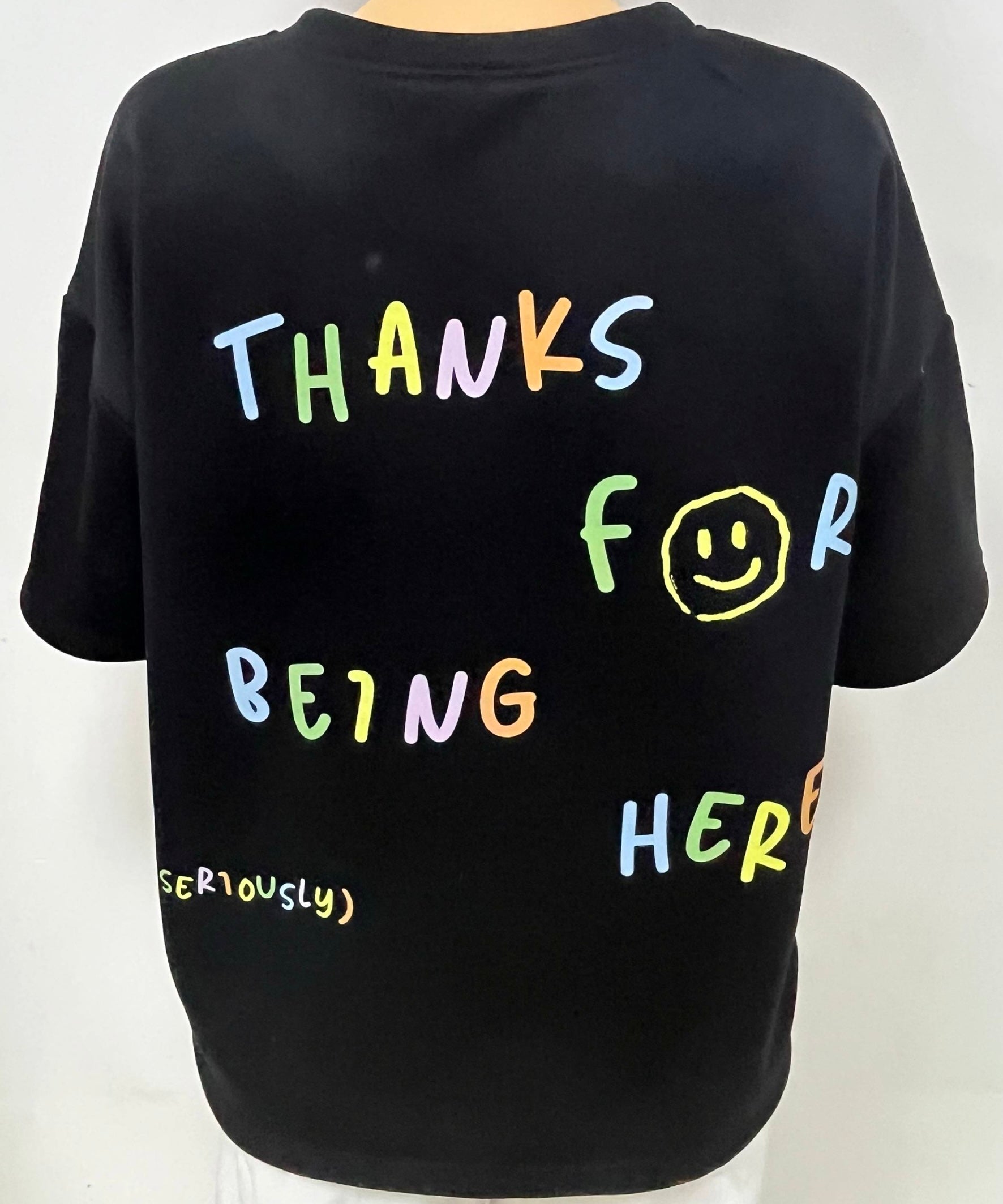 Happy you're here shirt - ADULTS