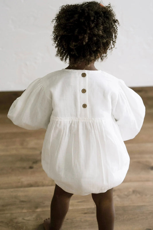 Linen Bubble Romper
