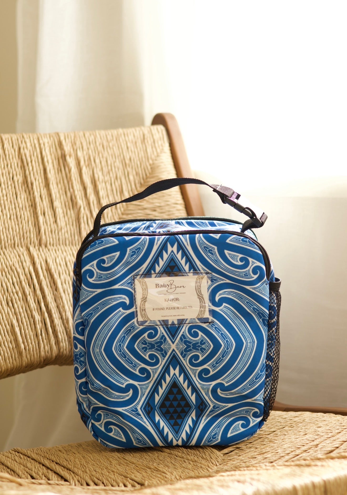 Pēke Kai | Insulated Lunch Bag - Navy