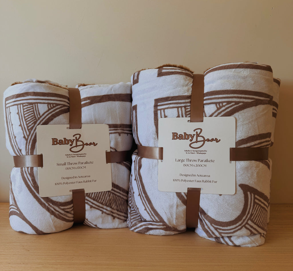 Faux fur throw blanket (Small)