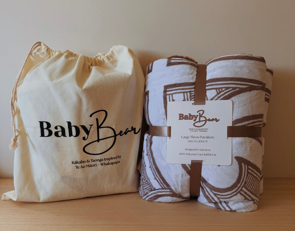 Faux fur throw blanket (Small)