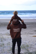 Tangata Whenua Hoodie - Adults (Chocolate Brown)