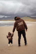 Tangata Whenua Hoodie - Kids (Chocolate Brown)