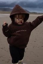 Tangata Whenua Hoodie - Kids (Chocolate Brown)
