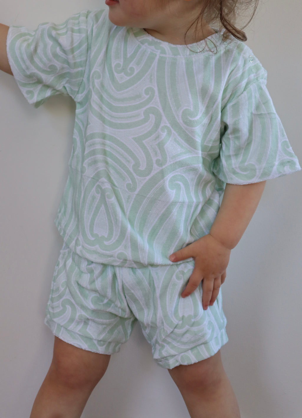 Terry Sage Two Piece Set