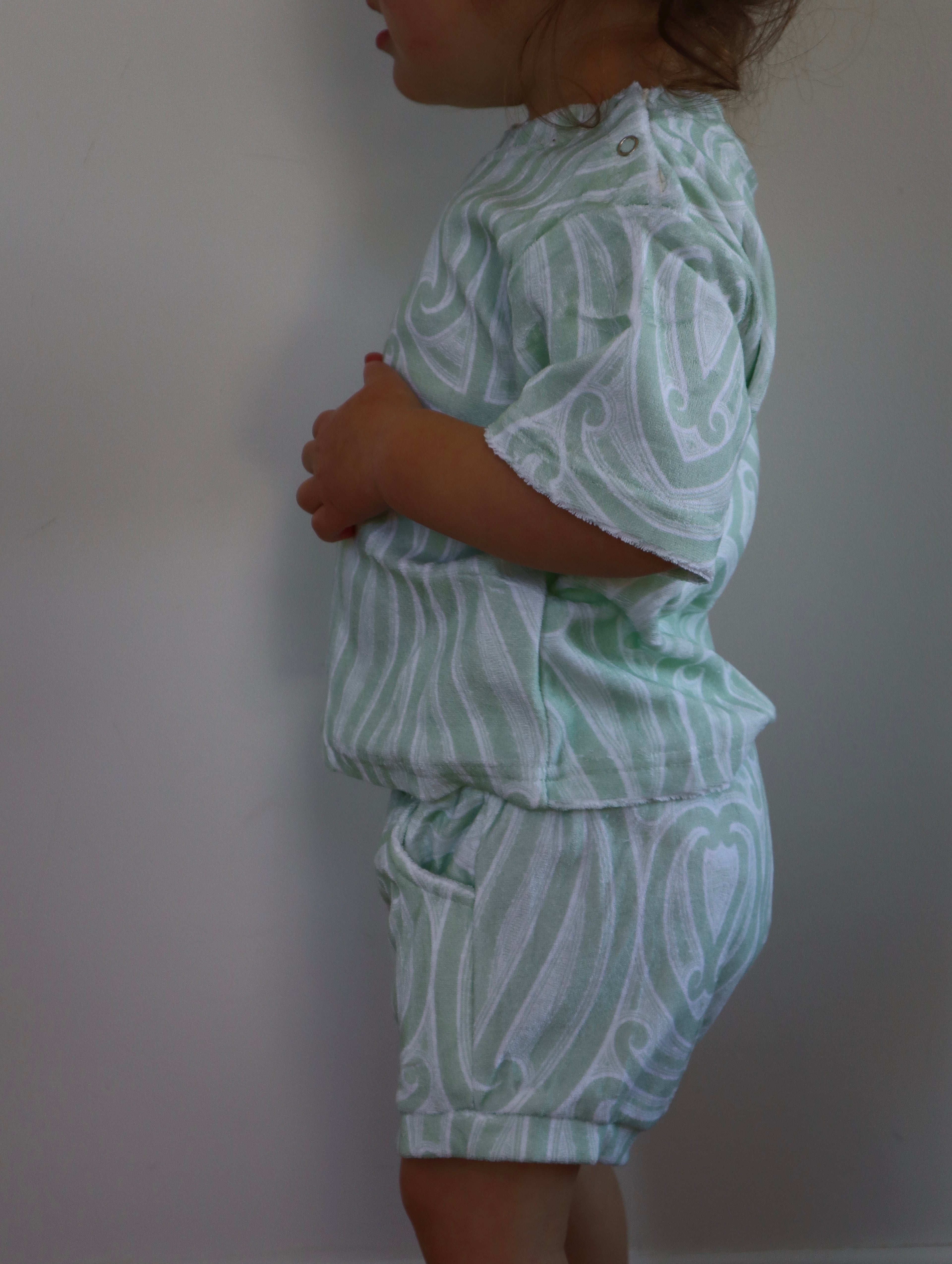 Terry Sage Two Piece Set