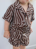Chocolate Muslin Set