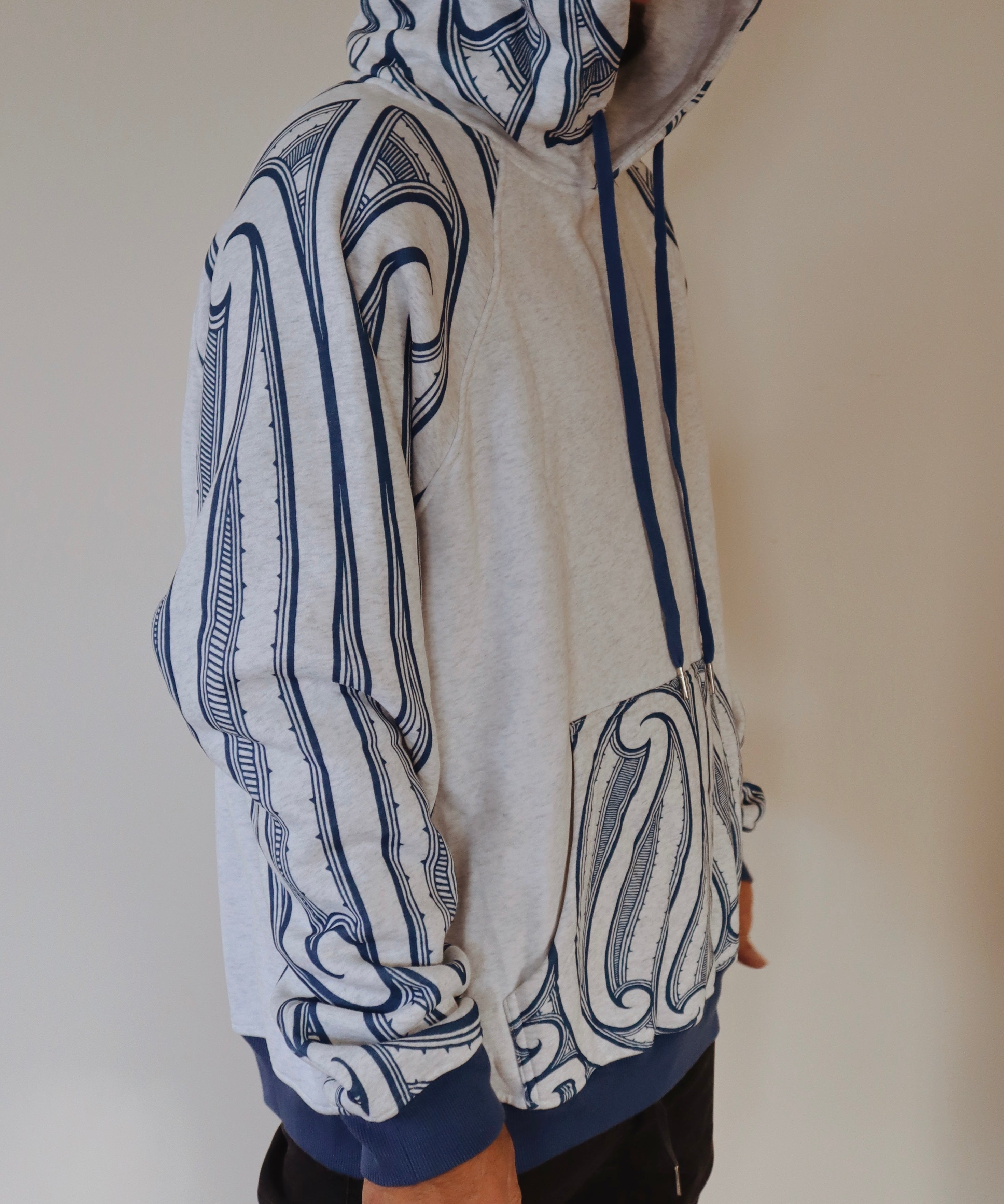 Tūhono Adult Hoodie -Navy