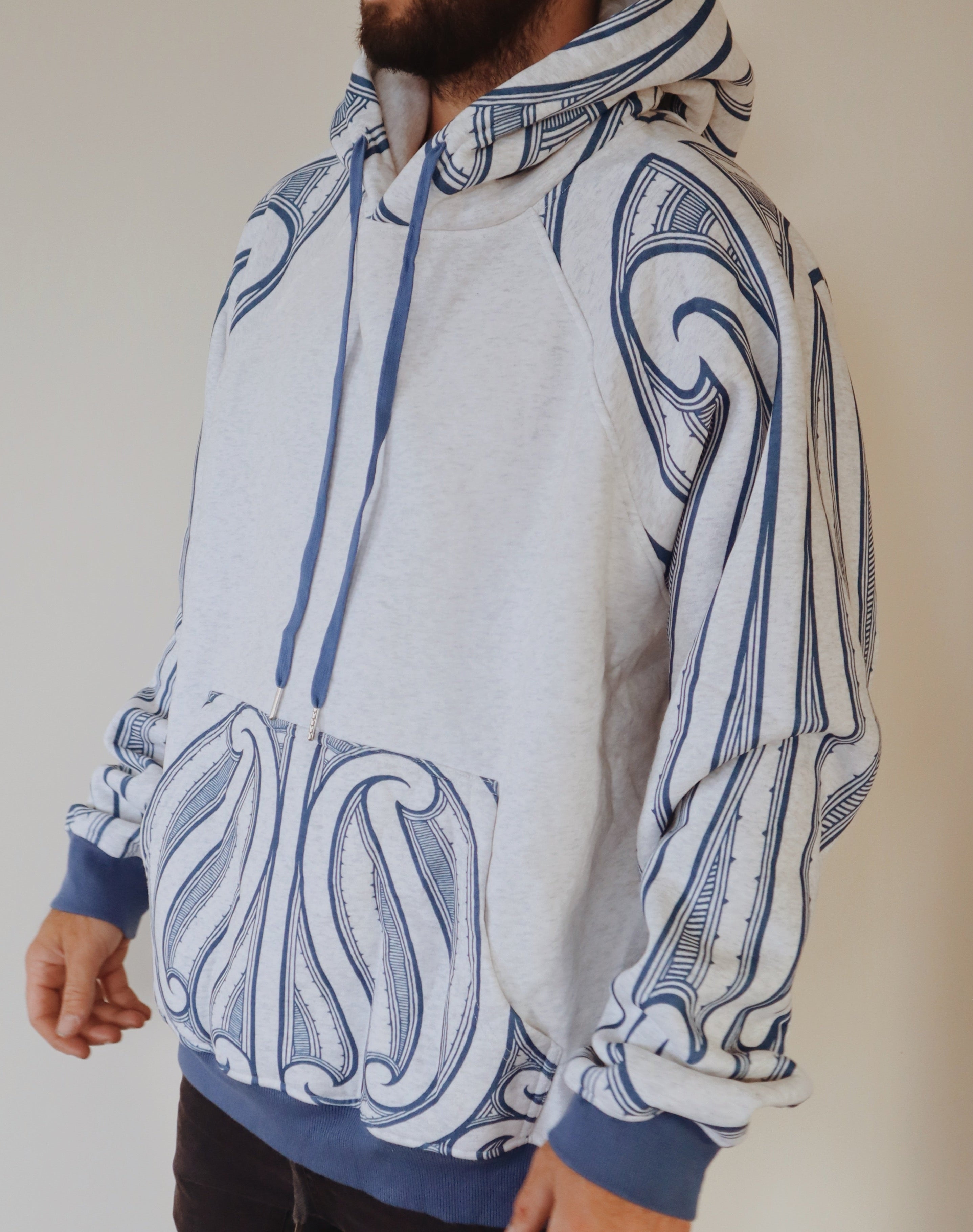 Tūhono Adult Hoodie -Navy