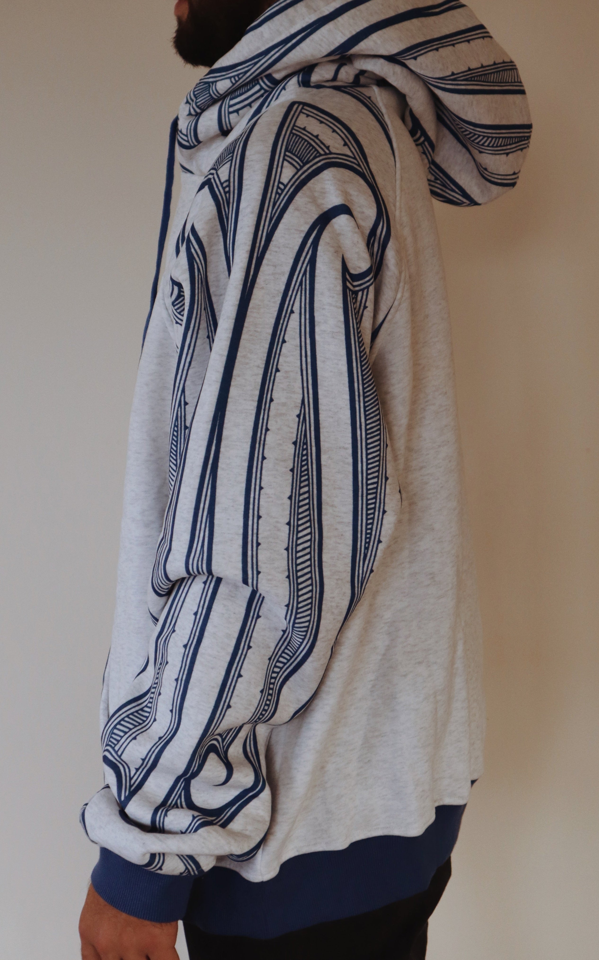 Tūhono Adult Hoodie -Navy